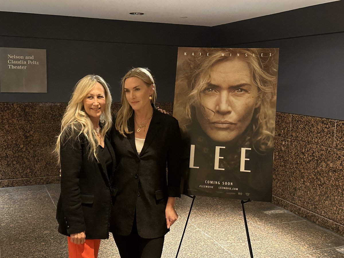 UpdatesWinslet's tweet photo. Marion Cotillard joins Kate Winslet and Andrea Riseborough for a special LEE screening at the Jewish Film Festival in Los Angeles.

Thanks @AdoringKateW for finding these pics. https://t.co/EL8PwXWExE