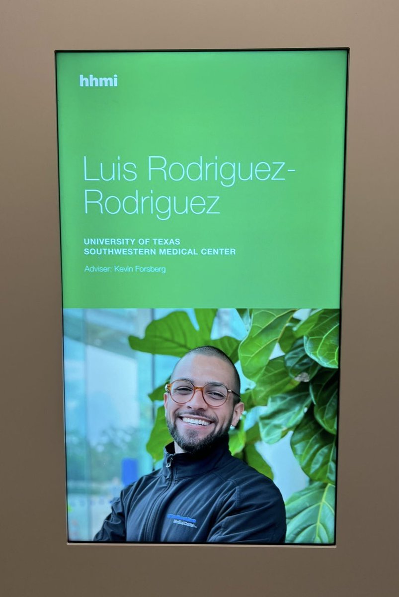 Dr. Arnaldo Díaz (@adiaz_phd) on Twitter photo We are proud to see the accomplishments of <a href="/luis840alberto/">Luis Rodríguez-Rodríguez</a>, PhD candidate and #GilliamFellow in the <a href="/kvnforsberg/">Kevin Forsberg</a> lab at <a href="/UTSWMedCenter/">UT Southwestern Medical Center</a>, highlighted at <a href="/HHMINEWS/">HHMI</a>. Once again, congratulations to you and Dr. Forsberg on this well-deserved recognition. #GilliamFellows <a href="/UTSWGradSchool/">UTSW Graduate School of Biomedical Sciences</a> We are proud to see the accomplishments of <a href="/luis840alberto/">Luis Rodríguez-Rodríguez</a>, PhD candidate and #GilliamFellow in the <a href="/kvnforsberg/">Kevin Forsberg</a> lab at <a href="/UTSWMedCenter/">UT Southwestern Medical Center</a>, highlighted at <a href="/HHMINEWS/">HHMI</a>. Once again, congratulations to you and Dr. Forsberg on this well-deserved recognition. #GilliamFellows <a href="/UTSWGradSchool/">UTSW Graduate School of Biomedical Sciences</a>