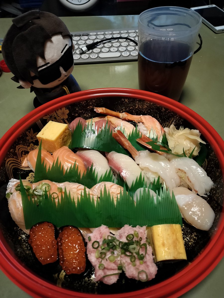 minorin240's tweet image. 推しはラーメン作ってるけど今日はお寿司って決めてたのだ！！
 #MSSP生
#FB777誕生祭2024