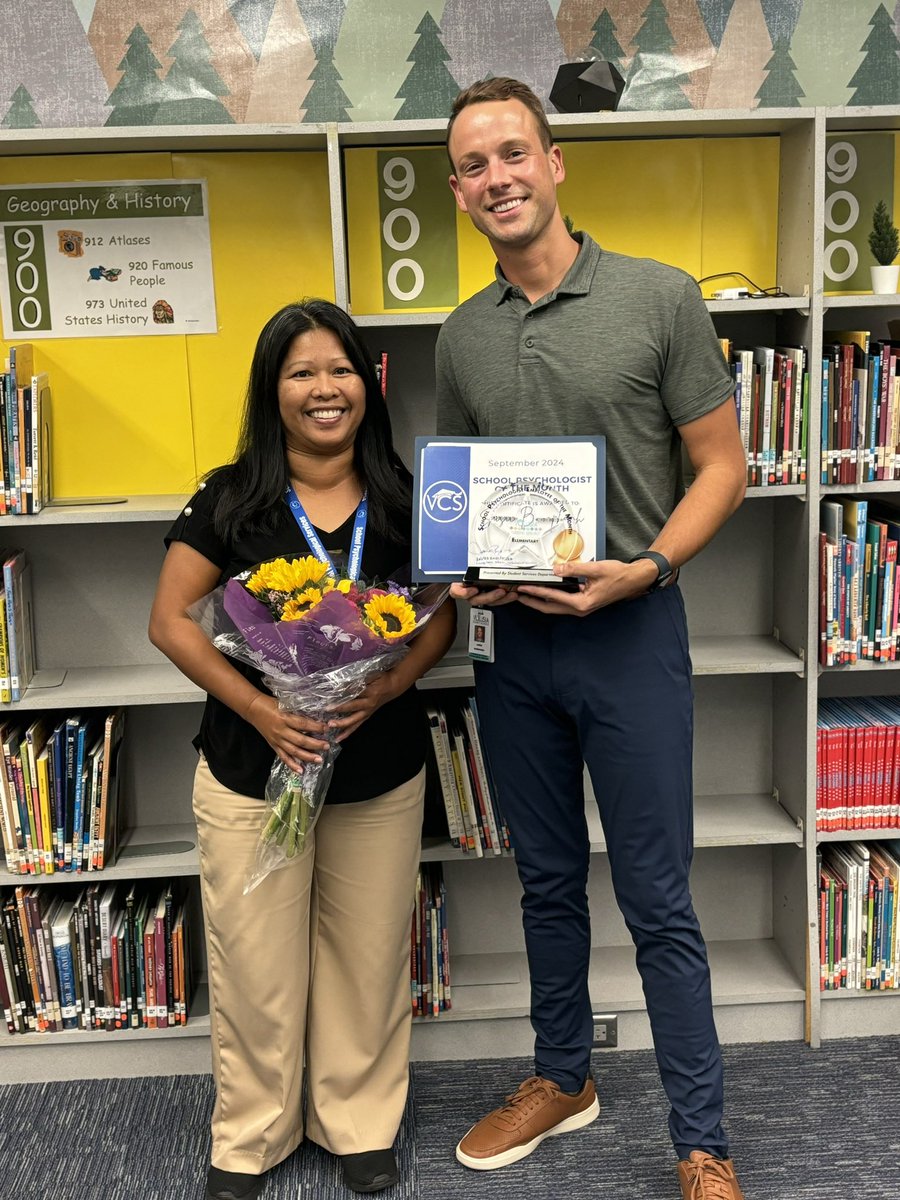 Congratulations to Susie Bouaphanh for being nominated as the School Psychologist of the Month for September. Thank you for making such a positive impact, Susie!