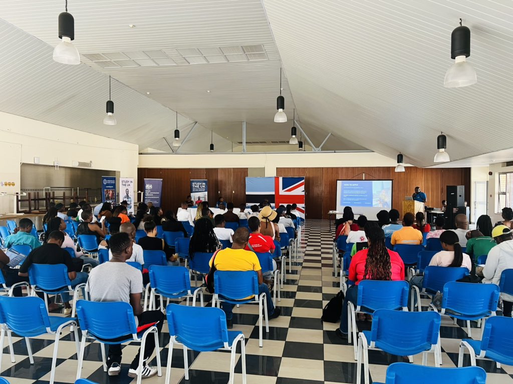 EuniceKira's tweet photo. An incredibly successful #Chevening Information session! 🙌 Thank you to everyone who attended. Now it's time to apply and transform our lives together! 🌟
#CheveningScholarship #Opportunity
#FutureLeaders! https://t.co/ikAdIZRCmK
