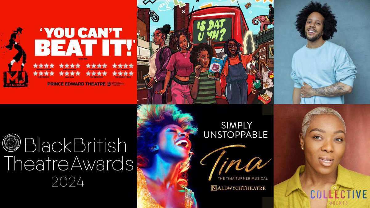 🎭🏆 The BBTA's has announced this year's nominees. Congratulations to all clients on 'Tina' &amp; 'MJ' the musical who are nominated for Best Production'.  Special mentions to Sean Green for Best Musical Director &amp; DK Fashola for Book &amp; Lyrics on 'Is Dat U Yh?' 🏆🎭
