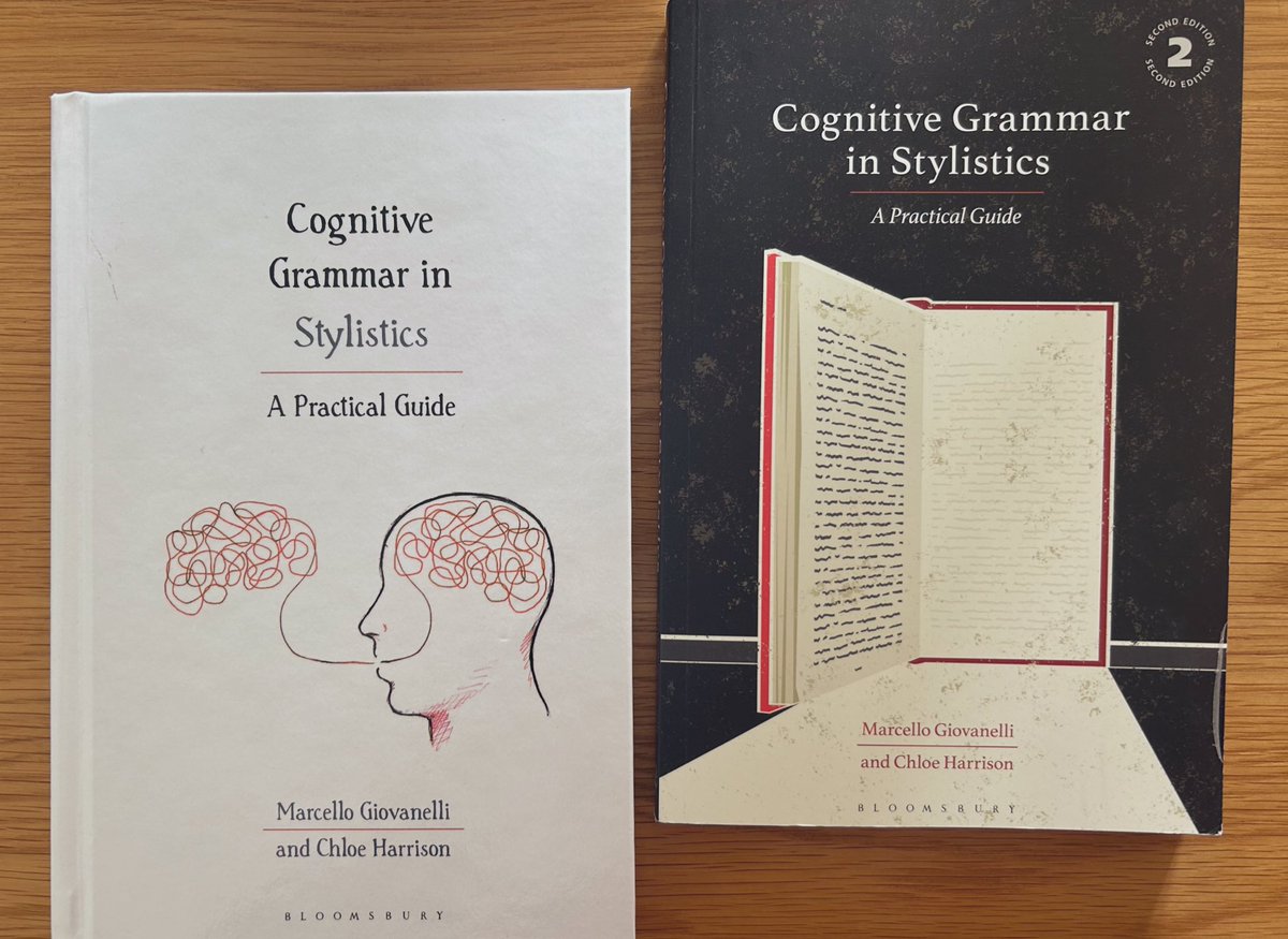 The second edition of our Cognitive Grammar in Stylistics (‘Noodlehead’) textbook is published today! 🎉

For more info (and a 30% discount 👀) please check out the Bloomsbury website

bloomsbury.com/uk/cognitive-g…