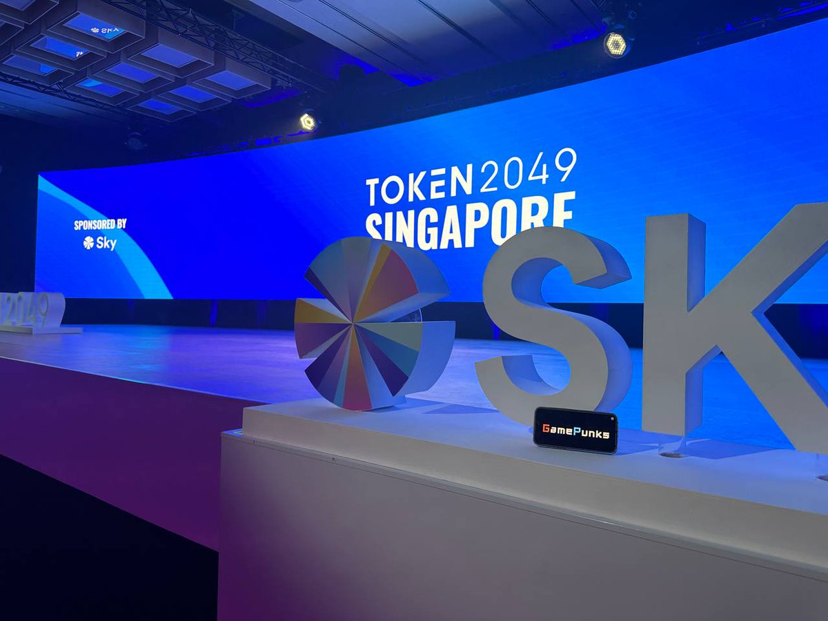GamePunks_web3's tweet image. GamePunks_web3 debuts at #TOKEN2049 🚀🕹 in Singapore

An exciting gathering 🎉

#TOKEN2049 🎮 #GamePunks