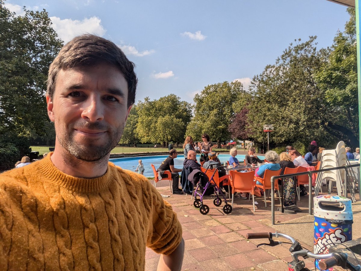 Great to attend the carers coffee morning down in Priory Park, what a lovely day for it too! ☀️