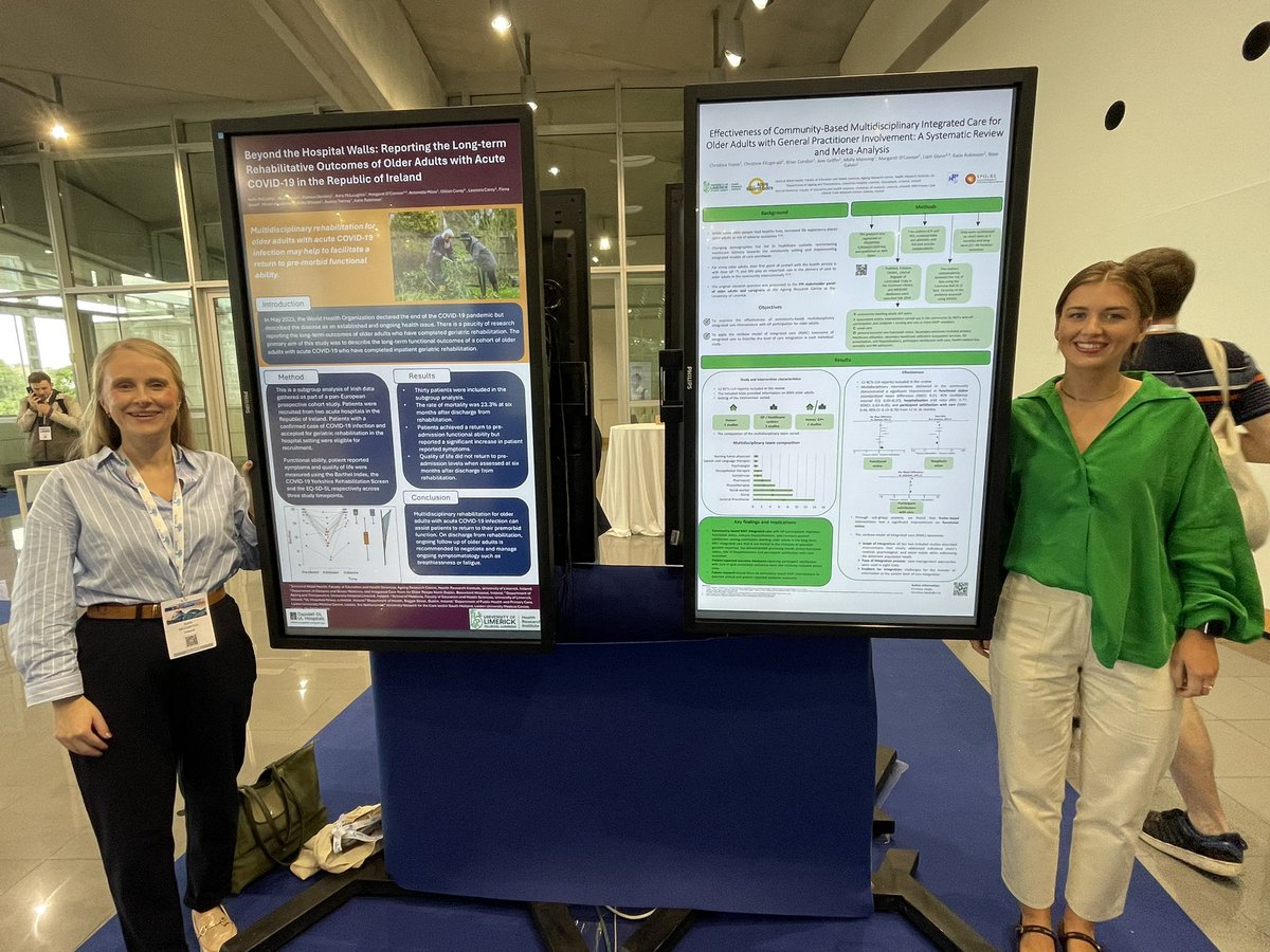 Christina Hayes (@christinahayesz) on Twitter photo Great to present the third study of my PhD examining community based MDT interventions today at <a href="/EuGMSSociety/">EuGMS - European Geriatric Medicine Society</a>. Nice to share the experience with my <a href="/ARC_UL/">ARC: Ageing Research Centre University of Limerick</a> colleague <a href="/AoifeMcCarthyOT/">Aoife McCarthy</a> <a href="/HRI_UL/">Health Research Institute</a> <a href="/UL_Research/">UL Research</a> <a href="/SPHeREprogramme/">SPHeRE</a> Great to present the third study of my PhD examining community based MDT interventions today at <a href="/EuGMSSociety/">EuGMS - European Geriatric Medicine Society</a>. Nice to share the experience with my <a href="/ARC_UL/">ARC: Ageing Research Centre University of Limerick</a> colleague <a href="/AoifeMcCarthyOT/">Aoife McCarthy</a> <a href="/HRI_UL/">Health Research Institute</a> <a href="/UL_Research/">UL Research</a> <a href="/SPHeREprogramme/">SPHeRE</a>