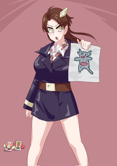 フリーライターのハアトさん。怪物事件を追っている。 #キュアライダー #ライダー少女 