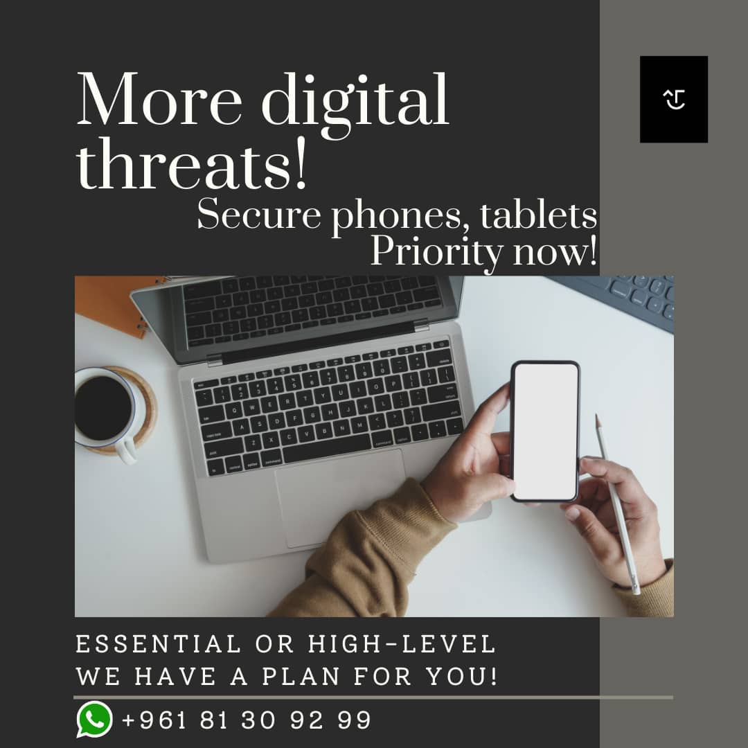 NidalAyashe's tweet image. Protect Your Digital Life!
Cyber threats are on the rise! Ensure your personal and professional data is secure. Our expert solutions safeguard your phones, tablets, and devices.
#CyberSecurity #DigitalProtection #DeviceSecurity #SecureYourData