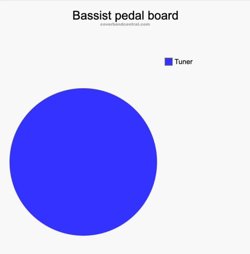 The other hobby I have, is playing a Bass Guitar 

I currently use a Wah, Chorus &amp; Tuner Pedal, however, if I could get this set up, I'd be rather pleased!