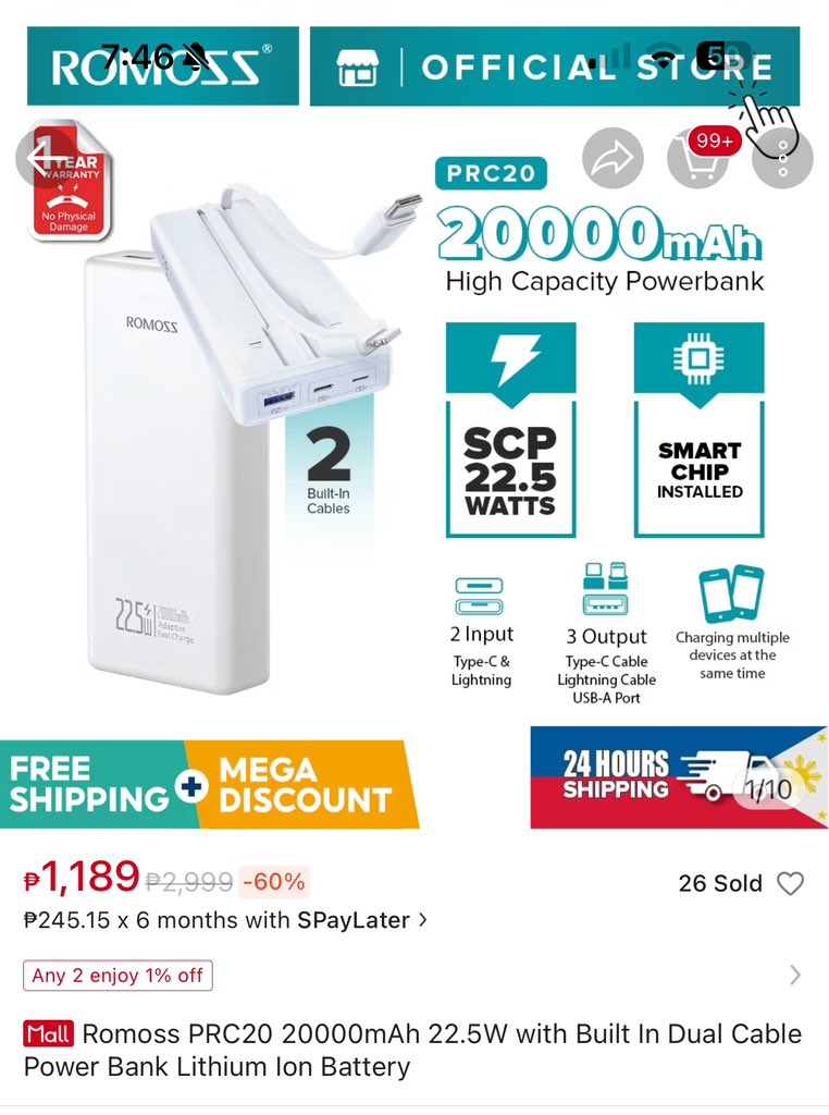 wookkomuli's tweet photo. Halooo,, meron ba dito nakatry na ng mga powerbank na to? >< Maganda naman ba?
Or if may iba kayong reco 🥹 (from same brand or other brands gew lang!)
#FindingZEROSE #2024_ZEROBASEONE_THEFIRSTTOUR_TIMELESSWORLD_IN_MANILA https://t.co/SKzj3exLjq