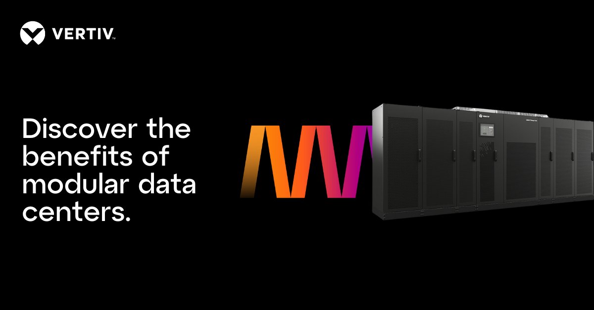 Vertiv's tweet image. Our white paper on #modulardatacenters offers all the insights you need. From rapid deployment to sustainable operations, discover how we cater to businesses in the Middle East and Africa. Dive into our newest #whitepaper: ms.spr.ly/6016mPgks