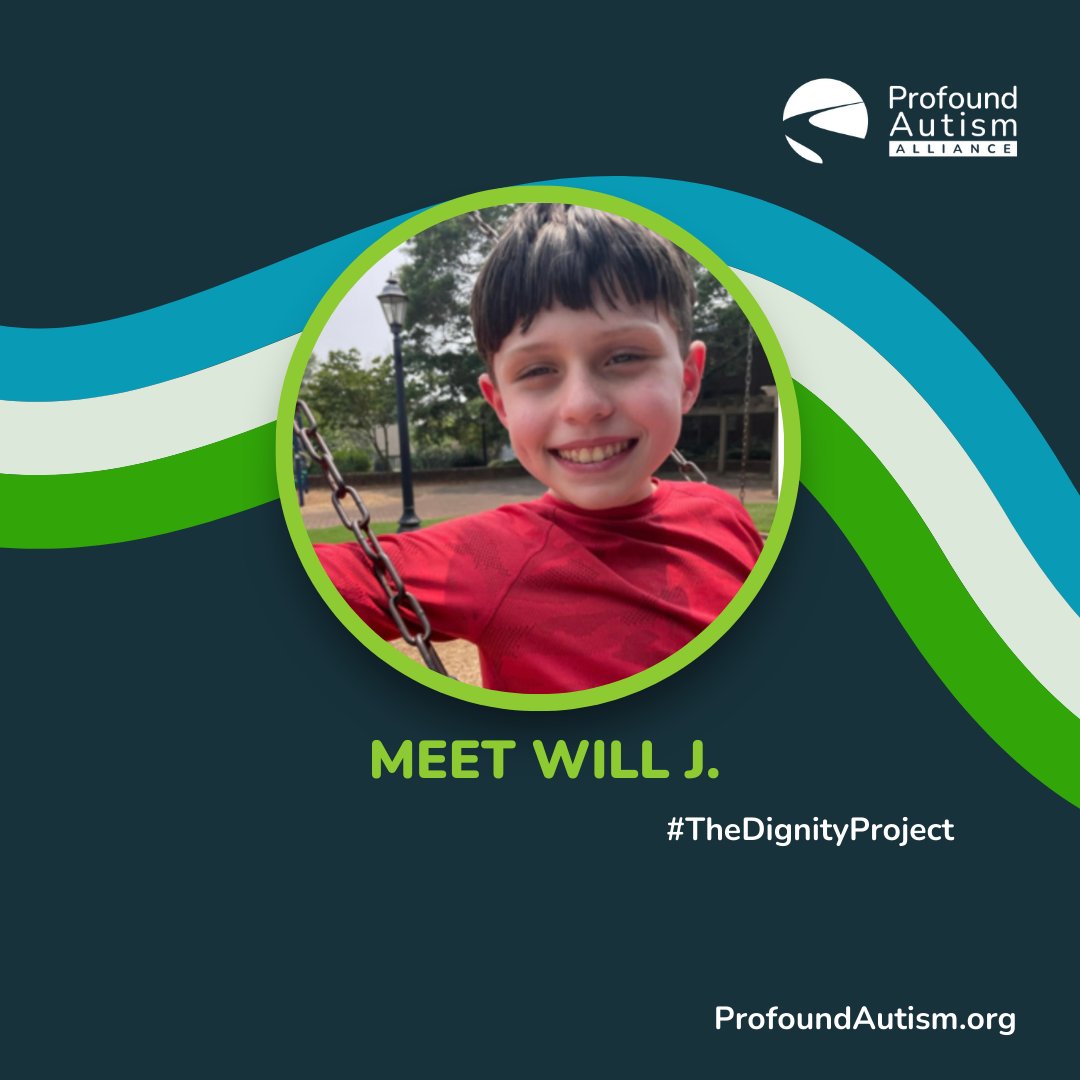 ProfoundAutism's tweet photo. "I'm a mother of three boys with autism. My household truly showcases the spectrum of autism. My middle son, William, is 13 years old, non-speaking, and struggles with self-injurious behavior." https://t.co/iWA373lVuX #ProfoundAutism #TheDignityProject. https://t.co/gP5g8rwlyf
