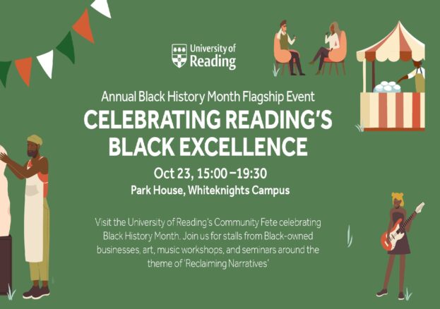 This year's #BlackHistoryMonth features @uniofreading's flagship event on 23 October for an opportunity to honour this year’s theme #ReclaimingNarratives.

Read the university's full programme of events for #BHM24 here:
➡️ ow.ly/5muu50ToTz7

#rdguk