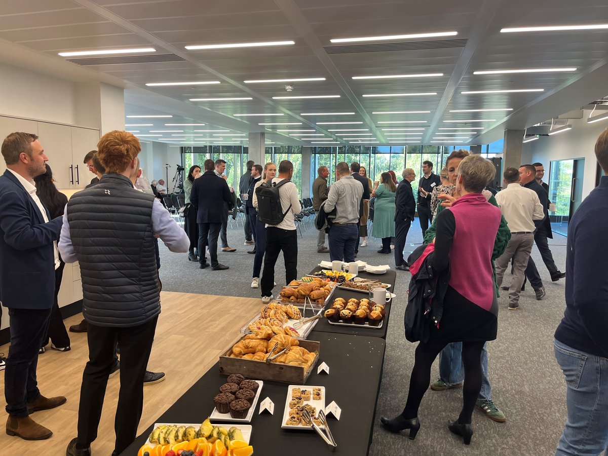 Parkeray's tweet image. Parkeray was thrilled to attend the @BCO_UK Tour of @UnityCampusCam hosted by @HowardGroupUK last week. The tour of facilities included a look at Vianautis&apos; new office and lab space, expertly fitted out by team within the Cadence building.  🙏 
#Parkeray #BCOTour #UnityCampus