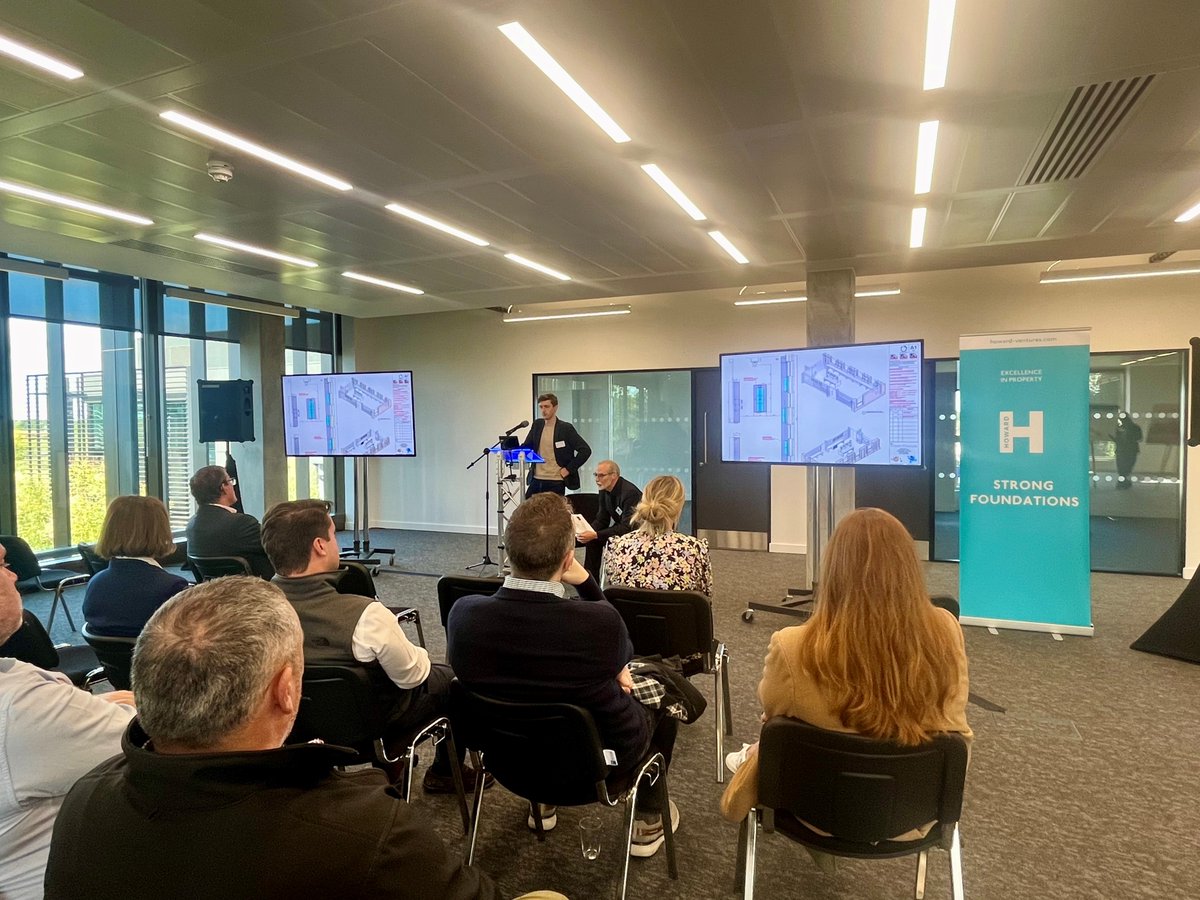 Parkeray's tweet image. Parkeray was thrilled to attend the @BCO_UK Tour of @UnityCampusCam hosted by @HowardGroupUK last week. The tour of facilities included a look at Vianautis&apos; new office and lab space, expertly fitted out by team within the Cadence building.  🙏 
#Parkeray #BCOTour #UnityCampus