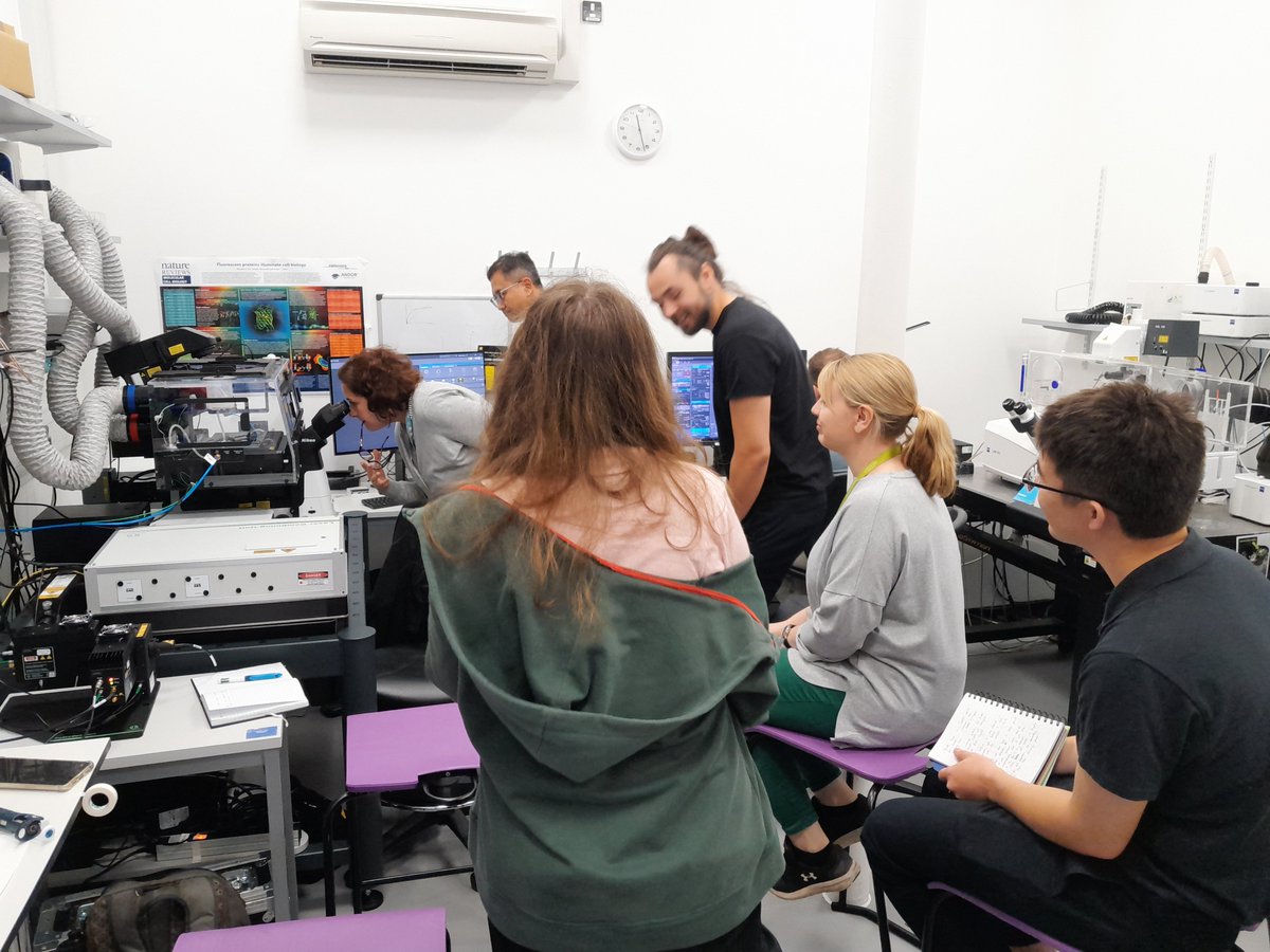 Training on our newly commissioned <a href="/PicoQuant/">PicoQuant</a> FLIM unit that is part of our new <a href="/NikonInst/">Nikon Microscope Solutions</a> super-resolution confocal microscope