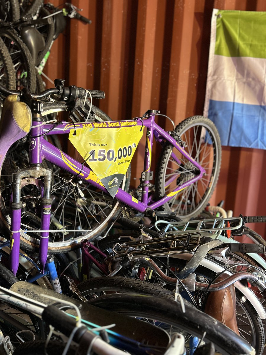 Re-Cycle (@bicyclecharity) on Twitter photo ๐๐๐ ๐ก๐๐ช๐ฆ ๐ ๐ช๐ฒโ๐๐ฒ ๐น๐ผ๐ฎ๐ฑ๐ฒ๐ฑ ๐ผ๐๐ฟ ๐ญ๐ฑ๐ฌ,๐ฌ๐ฌ๐ฌ๐๐ต ๐ฏ๐ถ๐ธ๐ฒ!
Thank you to everyone who has donated bikes or supported us along the way. Let's keep the wheels turning! #150KAndCounting #BikestoAfrica #SustainableTransport ๐๐๐ ๐ก๐๐ช๐ฆ ๐ ๐ช๐ฒโ๐๐ฒ ๐น๐ผ๐ฎ๐ฑ๐ฒ๐ฑ ๐ผ๐๐ฟ ๐ญ๐ฑ๐ฌ,๐ฌ๐ฌ๐ฌ๐๐ต ๐ฏ๐ถ๐ธ๐ฒ!
Thank you to everyone who has donated bikes or supported us along the way. Let's keep the wheels turning! #150KAndCounting #BikestoAfrica #SustainableTransport