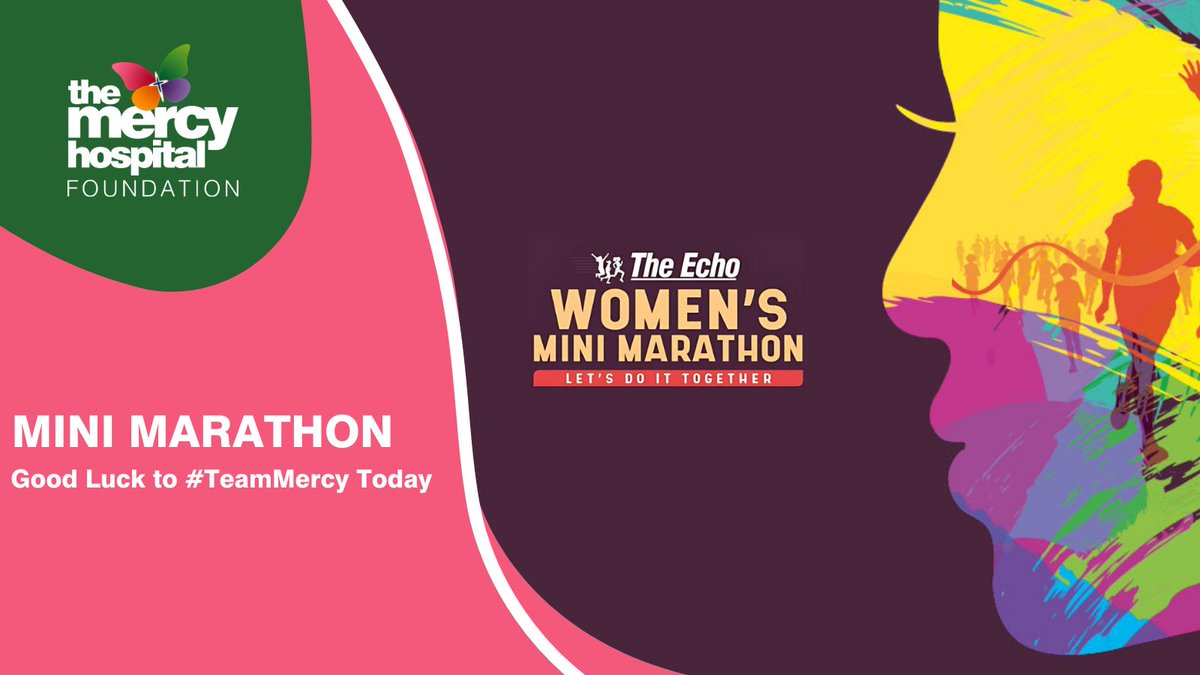 mercyfoundcork's tweet image. It’s The @echolivecork Women's Mini Marathon!
We want to wish all our wonderful walkers and runners
on #TeamMercy the very best of luck and say a huge
thank you to them and everyone who has supported
them in donating to our Cancer Appeal. We simply
could not do it without you💚
