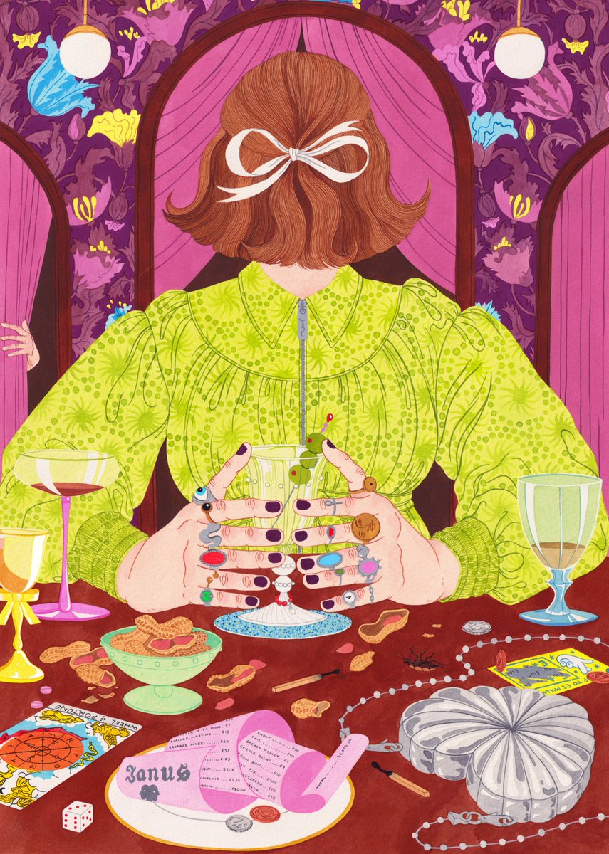 Glitch - 2024 🍸
Watercolour &amp; Gouache