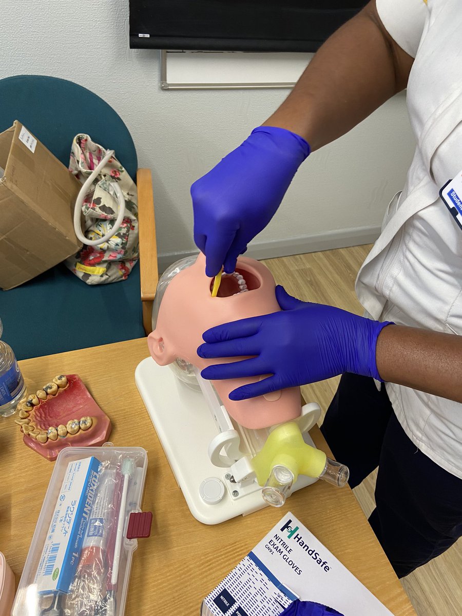 Great morning at Laburnum Lodge Care Home delivering ‘Smiles Better’ mouth care training. Our oral health simulator brings a great practical experience to our training programme.  🦷  🪥 we have been recieving great feedback. <a href="/boltonnhsft/">Bolton NHS Foundation Trust</a>  <a href="/boltongpfed/">Bolton GP Federation</a> <a href="/boltoncouncil/">Bolton Council</a>