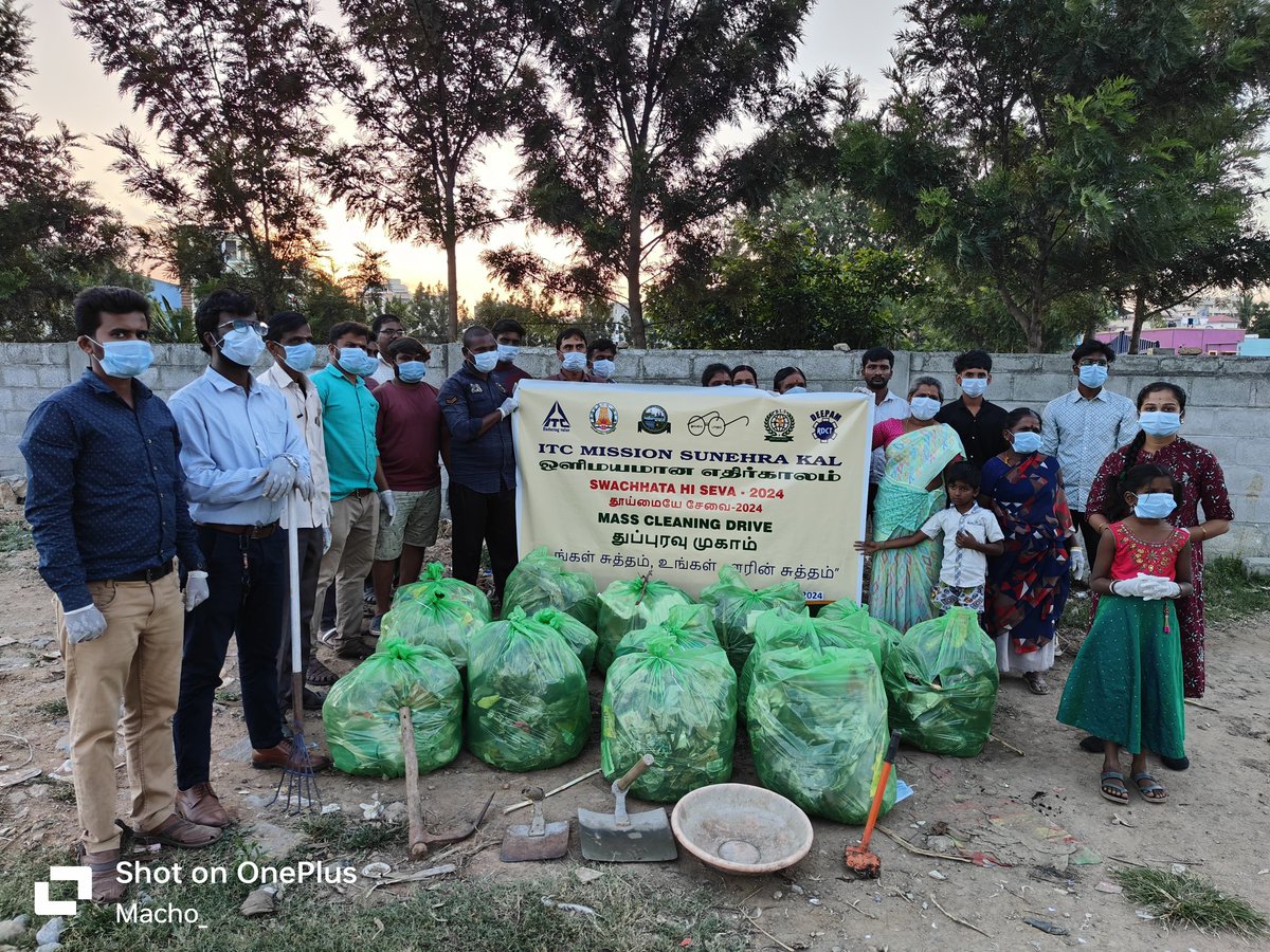 commr_hosur's tweet photo. Hosur Corporation and @ITCCorpCom collaboratively organising a series of activities as part of the "Swachh ta Hi Seva-2024".
Cleanliness Drive, Awareness Rally and an Awareness photo booth were organised in prominent places.
#SwachhtahiSeva2024 #SHS24 #ITCLimited #ITCMSK #DRDCT https://t.co/TdZ2OSr4it