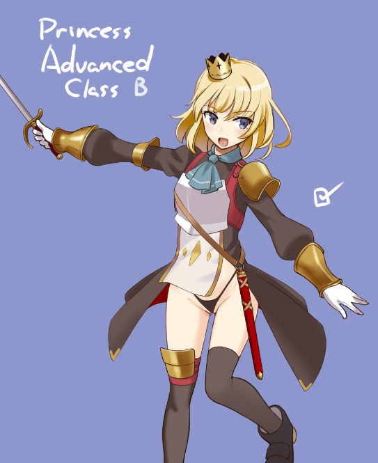 【WIP】王女ヒロインの上級職衣装三種です。可愛く描けた気がするので見てください😊 Advanced Class costume of Heroine C. 