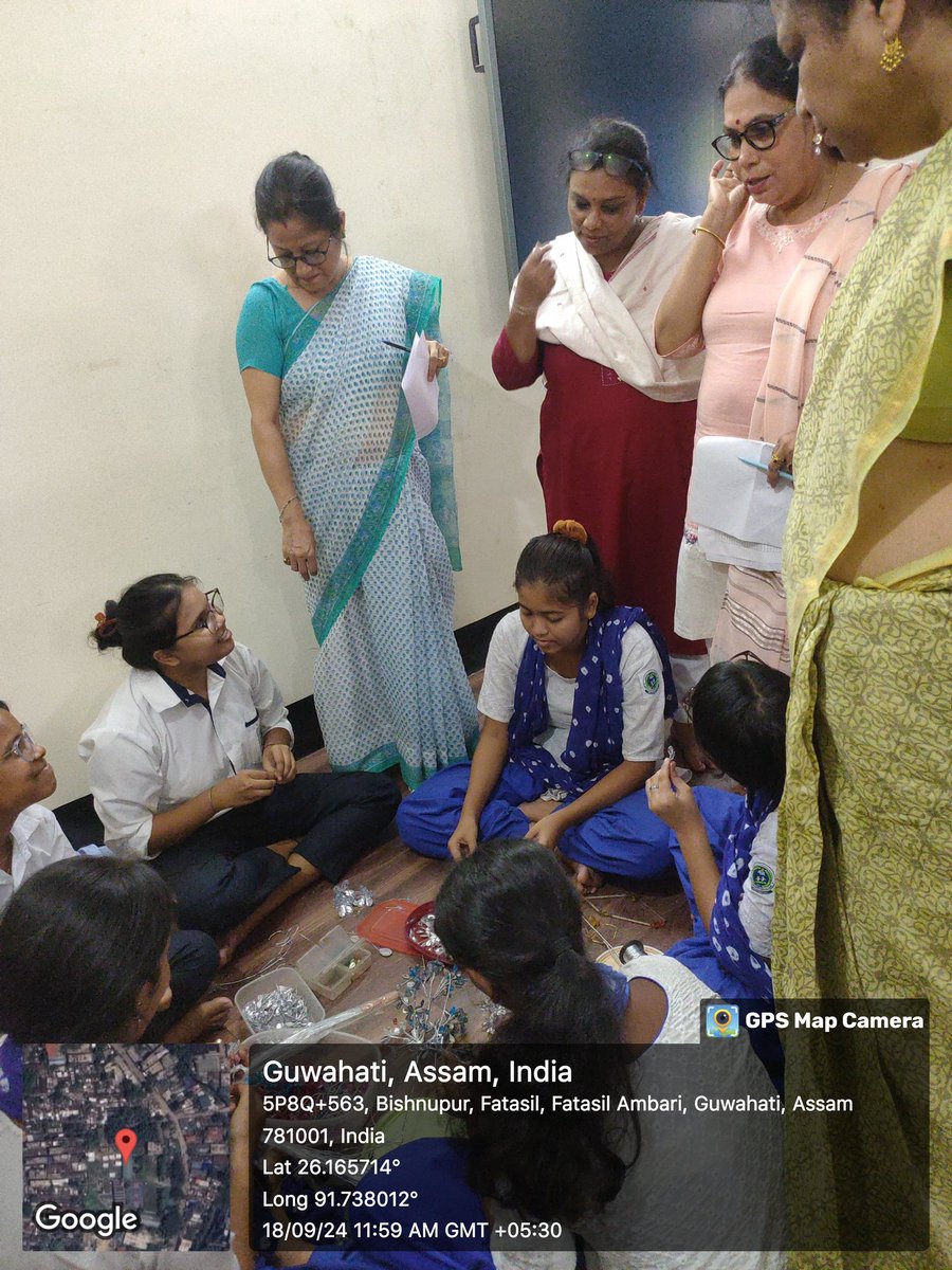 KRBGCollege's tweet photo. K.R.B. Girls' College, Guwahati, Assam has organized internal Hackathon on 18th September, 2024. Four groups consisting six students in each group participated in the event. Students tried to impart some innovative ideas specially with low cost items. @mhrd_innovation https://t.co/gwxqXFMMwG