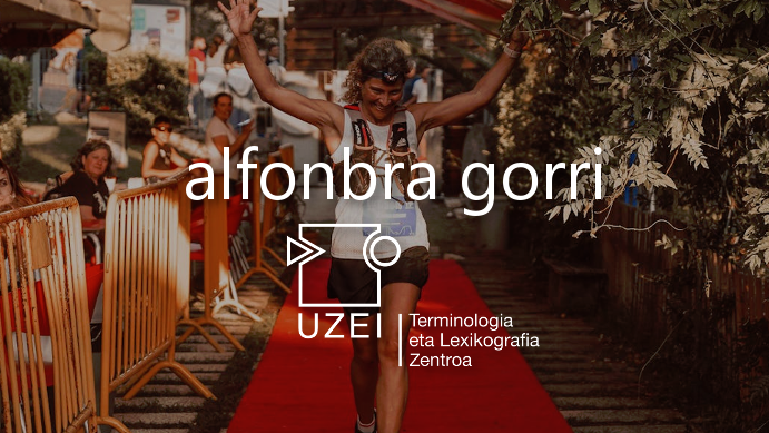 UZEI_'s tweet photo. 📸 «Alfonbra gorri» eta «tapiz gorri» gehitu ditugu #neoloteka-n
👉 https://t.co/MkJgQe6Y67
#euskara #neologismoak #hiztegia https://t.co/4ro69tADj0