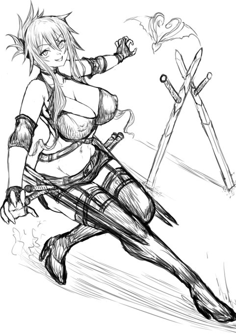 サキュバス落書き21 