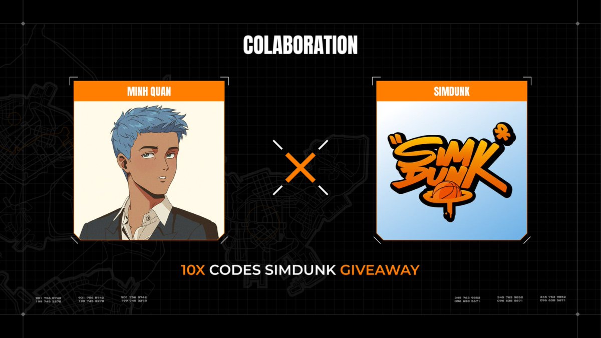 Giveaway 10 Codes <a href="/SimDunkOfficial/">SimDunk Official</a> 

SimDunk là game bóng rổ hôm nay vừa cho ra game sớm chơi tích điểm DUNK, đổi Airdrop &amp; NFT (Game phải có code mới chơi được)

To enter:
1. Follow <a href="/quanm2831/">Minh Quan</a>, <a href="/SimDunkOfficial/">SimDunk Official</a>, <a href="/NFTHunterClub/">NFT Hunter Club</a> 
2. Tham gia Discord <a href="/SimDunkOfficial/">SimDunk Official</a> và