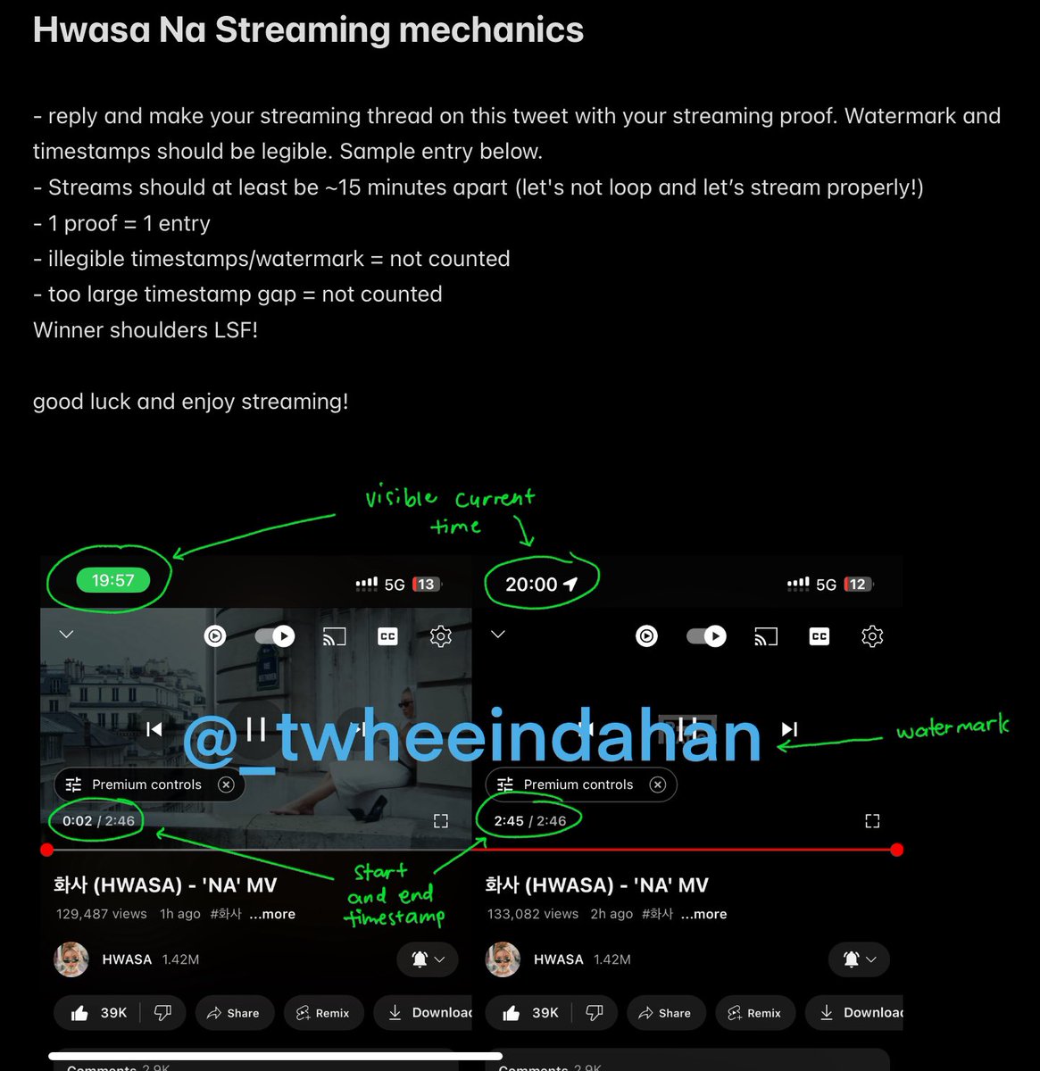 PH GA Hwasa Na MV
2 winners of O
- 1 sealed (random pick)
- 1 unsealed no pcs (most streams excluding random pick winner)
*Both no posters

Mechanics:
-rt this tweet
-stream Na youtu.be/J6oy7eOCbP8?si… 
-more mechanics in 4th pic

ends Sept 26 11:59pm PHT!

#HWASA #화사