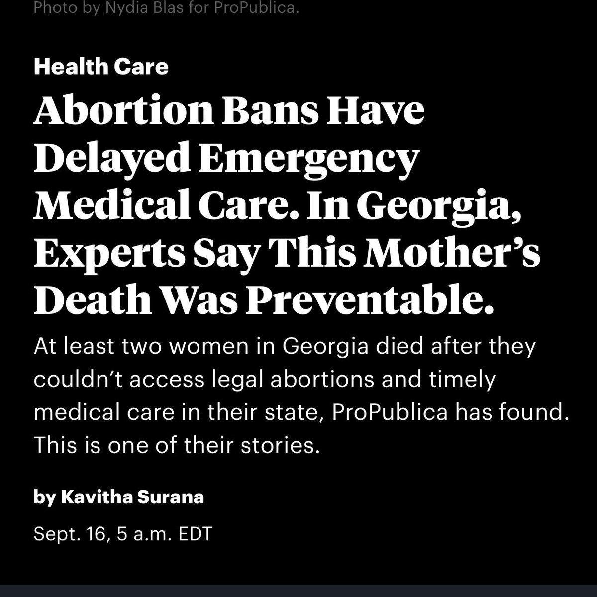 whitfox's tweet photo. Anna Paulina Luna thinks that delaying emergency medical care based on her personal beliefs is the “right thing.” In fact, she wants to force those beliefs on everyone with a national abortion ban. 

Let’s keep medical decisions between doctors and patients - not politicians. https://t.co/NeiUSOzcqN
