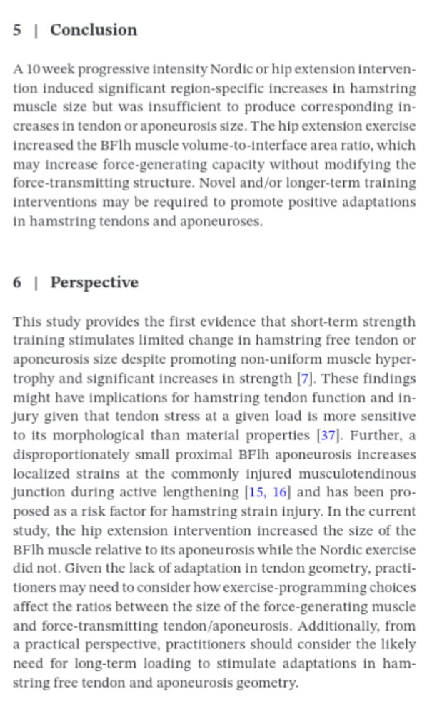 ⚽💪 Hamstring Muscle-Tendon Geometric Adaptations to Resistance Training Using the Hip Extension and NordicHamstring Exercises

onlinelibrary.wiley.com/doi/10.1111/sm…