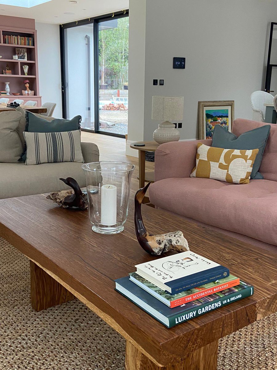 WhetstoneOak's tweet photo. The client had some trees removed from the plot before starting construction. A few years later and the house is built and they have a new #brownoak #coffeetable https://t.co/WSCOgv8YOz