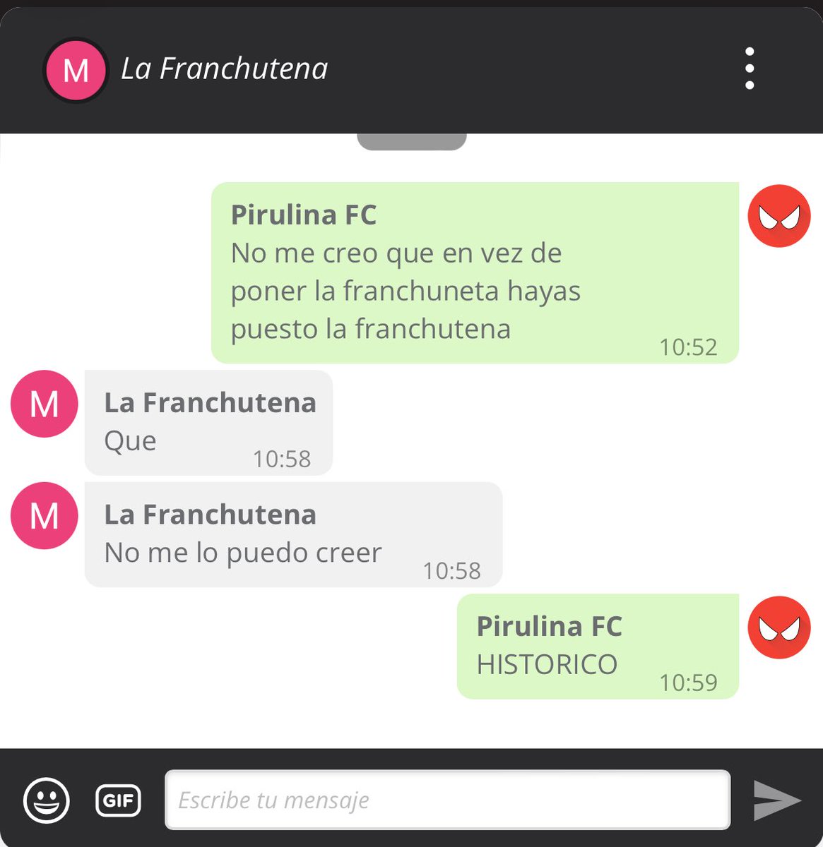 No me lo puedo creer