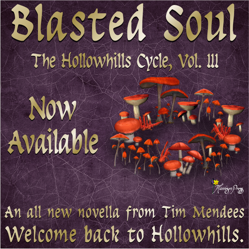 MannisonPress's tweet image. 📣 NEW RELEASE! 📣
BLASTED SOUL by TIM MENDEES is now available! An all new cosmic horror novella and Volume III in The Hollowhills Cycle.
Find it here: books2read.com/BlastedSoul
Visit our catalogue: mannisonpress.com/catalogue/
#NewRelease #Novella #IndiePub #WritingCommunity
