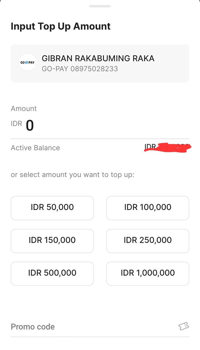 GheaJhanaLie7's tweet photo. Saya iseng2 ingin Tranfers Ke No 08975028233 Di E-Wallet  Gopay Malah Muncul Nama Gibran Rakabuming Raka 🫢

Ok Fik Akun Fufufafa Milik Gibran Rakabuming Raka 😜

cc :@ReflyHZ  @KRMTRoySuryo https://t.co/HY2E6i9Gx4