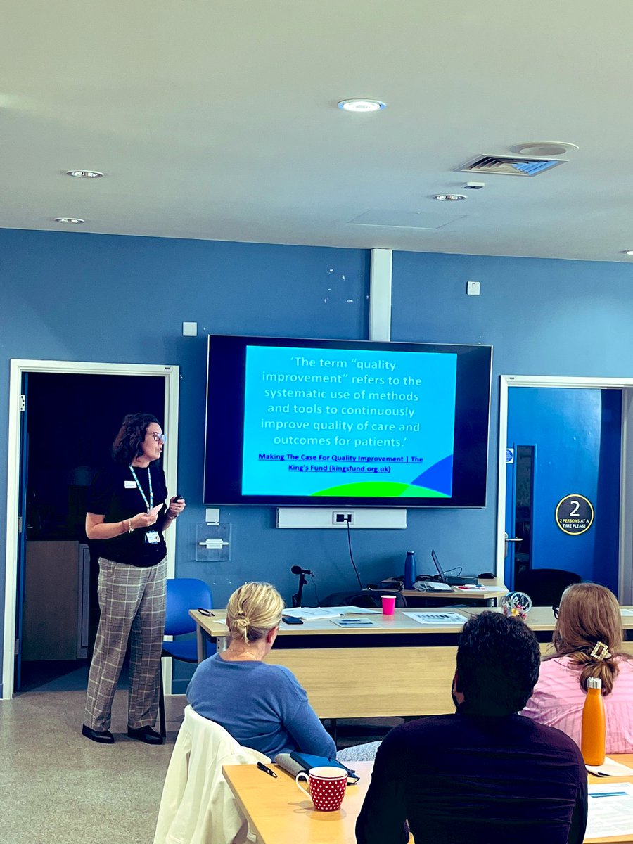 Our QI Clinical Lead <a href="/elizabethjenn/">elizabethjenn</a>  talking about People Participation in Quality Improvement. 
@scft_ourway @nhs_scft 
#QI #qualitysafety #patientvoice