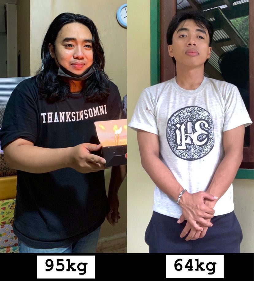 Defkal + if + cut sugar diet!
No gym, no supplement, just cardio!
Drop before after kalian dong rek biar makin memotivasi yg lagi proses loseweight✨
