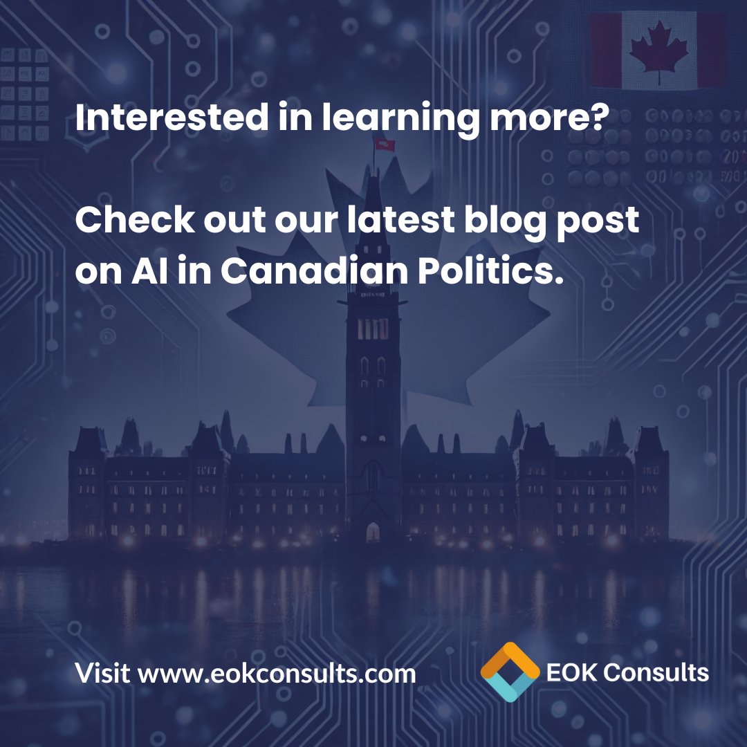 eokconsults's tweet image. ⚙️ More insights on AI in political campaigns!
Discover how chatbots, social media monitoring, and predictive analytics are shaping future campaigns.

#TechInPolitics #cdnpoli #ai
