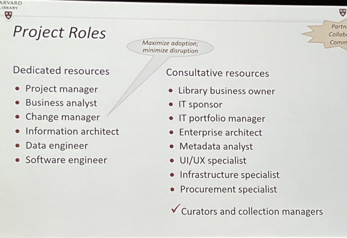 Great to hear Stephen Abrams talking about revitalising the Harvard University DRS. Lots of inspiration.  #iPRES2024
