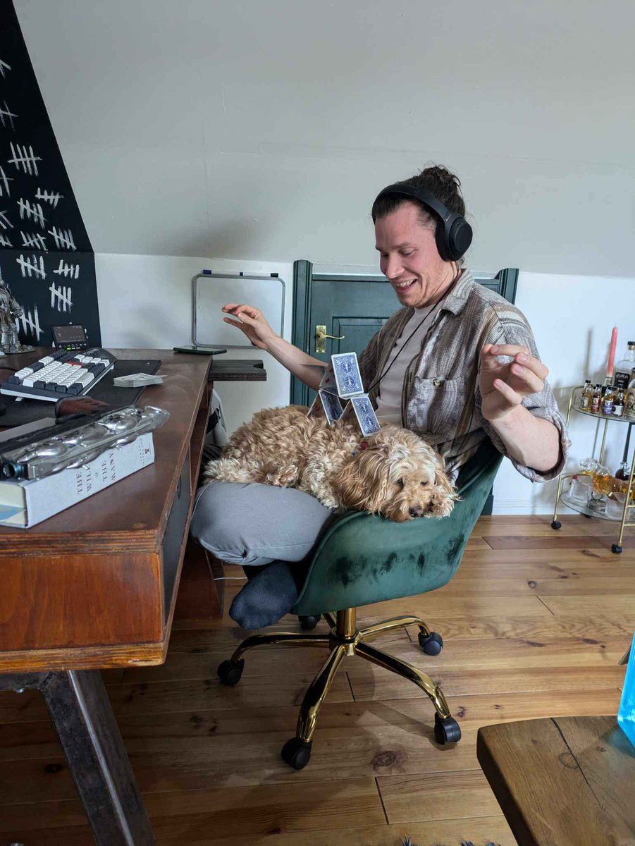 "If Biscuit lets me build a full castle, everyone gets 2 weeks off!"
- Glen

👀 👀 👀 👀
- The Team