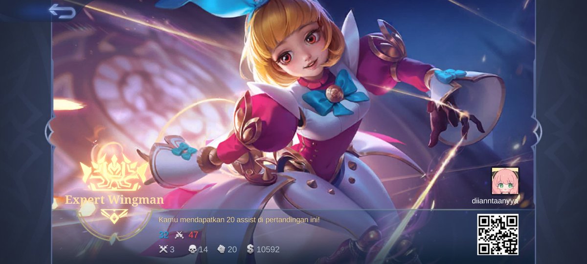 Dianty_Mutiah's tweet photo. Ayo bergabung dengan tim saya, tantang semua Player MOBA terbaik bersama! 
https://t.co/bn3KCFZSVu https://t.co/lGVHoHtbgy