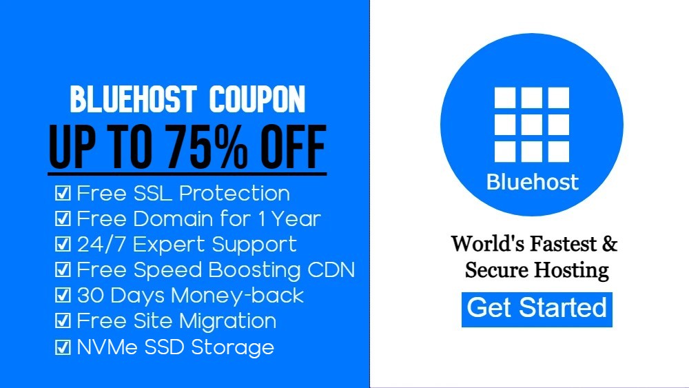 updatedreviews's tweet image. Check out this #BestWebHosting Deal from #Bluehost - Up to 75% OFF NVMe SSD Hosting + Free #Domain: bit.ly/3QQ0rwf 
NVMe Storage 
AI Site Builder 
Free #SSL #CDN #Email
#DDosProtection: bit.ly/3SIGHvH 
#Nifty #INDvBAN #DishaPatani #BoycottBangladeshCricket #Rand