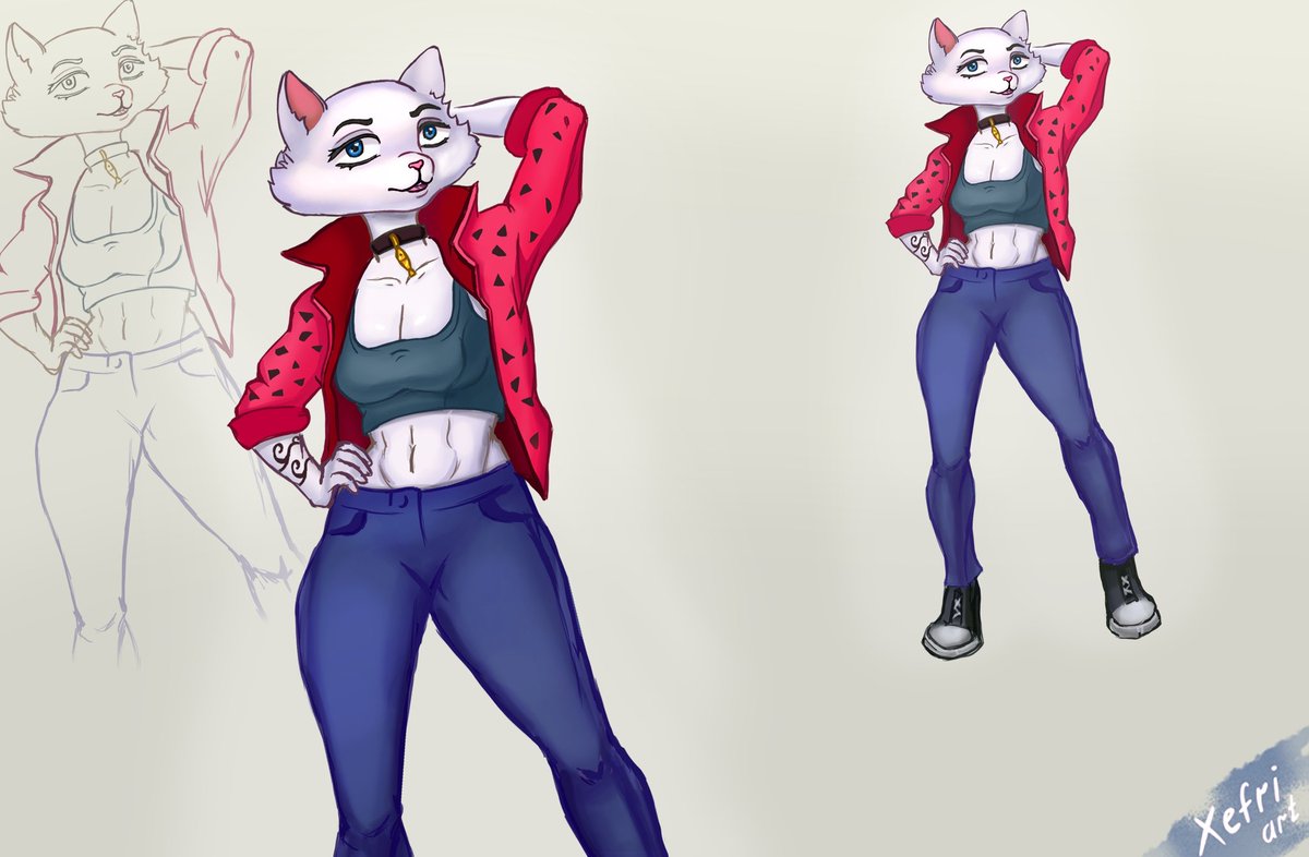 Xefri12's tweet photo. #art #furry #portrait #comissionsopen #Cat #xefri_art #conceptart #characterdesign #fursona #furryfandom #furrycommision #furryarts https://t.co/Di8exsMV7n