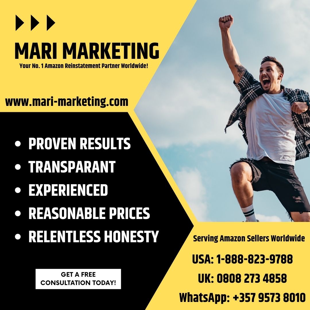 MariMarketing1's tweet image. 🚨 Attention Amazon Sellers! 🚨

⛔️ Account suspended? IP complaints? Restricted products? Don’t panic! 💥

#amazonsellerhelp #amazonselleraccountt #AmazonFBA #amazon #amazonsellertips #amazonselling #amazonsellersclub #amazonsellercentral #FBA #amazonsellersupport