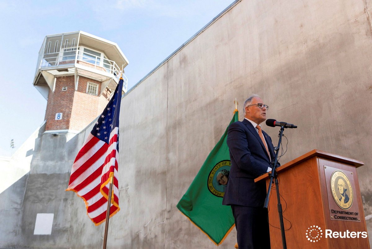 Scenes from yesterday’s closure of the death chamber at Washington State Penitentiary  for <a href="/Reuters/">Reuters</a>