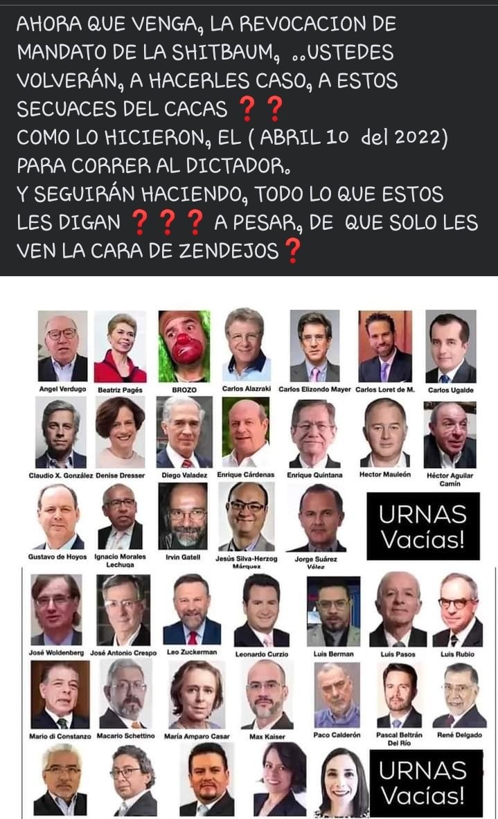 whitebear14667o's tweet image. Dónde están los que decían que López Obrador estaba contratado por 6 años y que debía terminar su sexenio. Quién crees que es el verdadero traidor de la democracia en México??? TRAIDORES #10DeAbrilNoseOlvida  
#ReformaAlPoderJudicia #ReformaJudicial #ReformaAlPoderJudicial