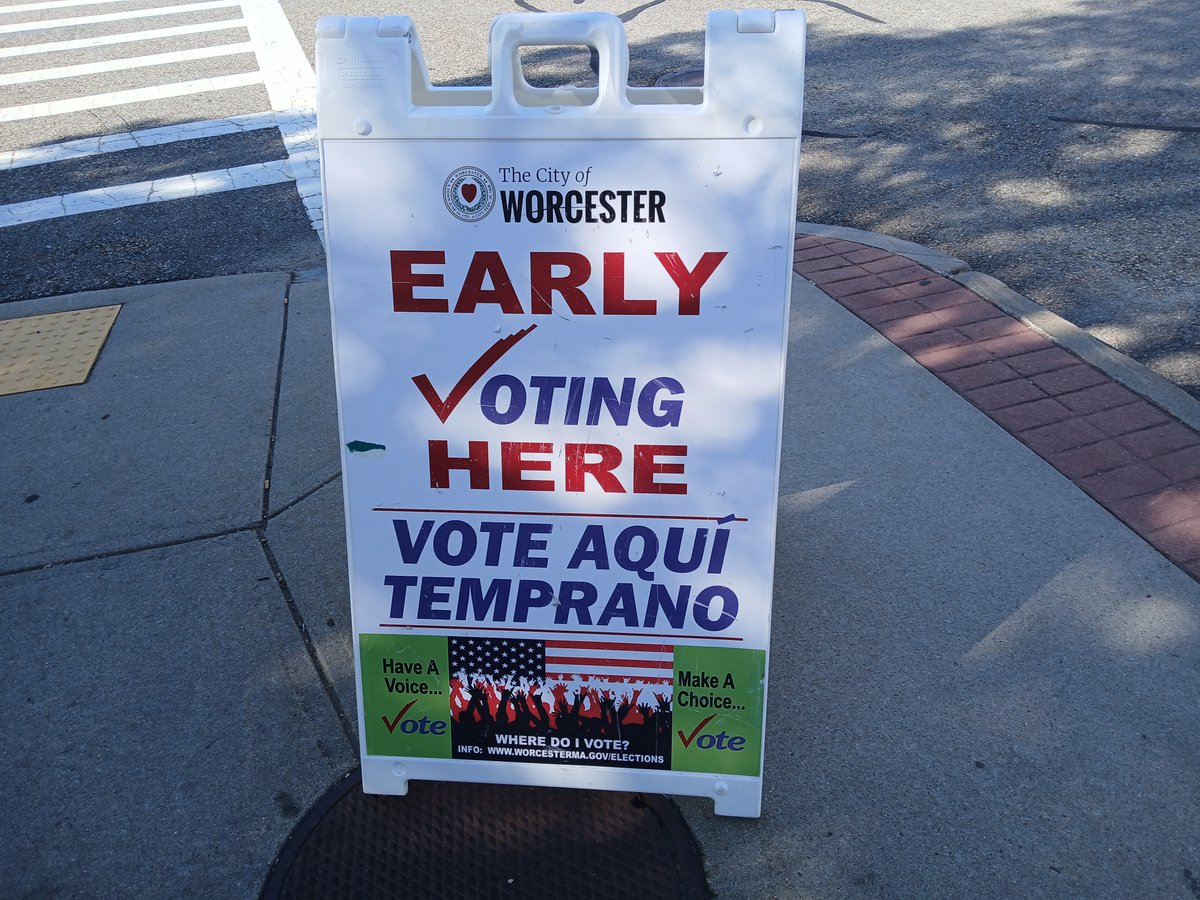 I'm going to do something I've never done before this election season. I'm going to vote early.  President Trump and Lara Trump said to.  We need to bank votes.  Not that it matters here in Massachusetts but I'm going to use a photo of my ballot to set an example to others in