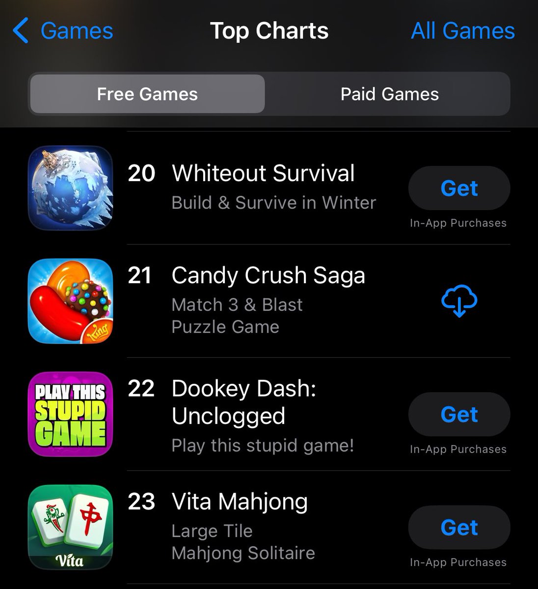 BlockNews (@blocknewsdotcom) on Twitter photo JUST IN: Dookey Dash: Unclogged by <a href="/BoredApeYC/">Bored Ape Yacht Club π</a> is the 22nd ranked free game on the Apple Play Store JUST IN: Dookey Dash: Unclogged by <a href="/BoredApeYC/">Bored Ape Yacht Club π</a> is the 22nd ranked free game on the Apple Play Store